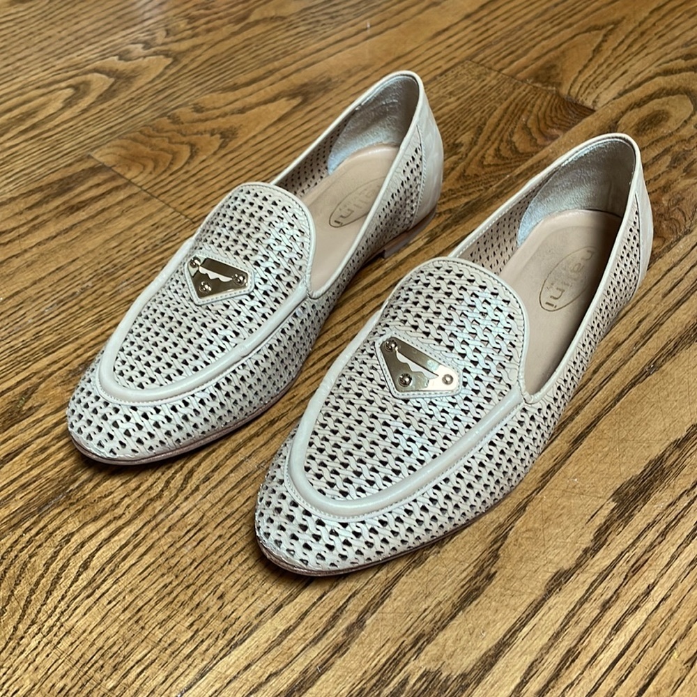 Nalini tan leather loafers  size 37